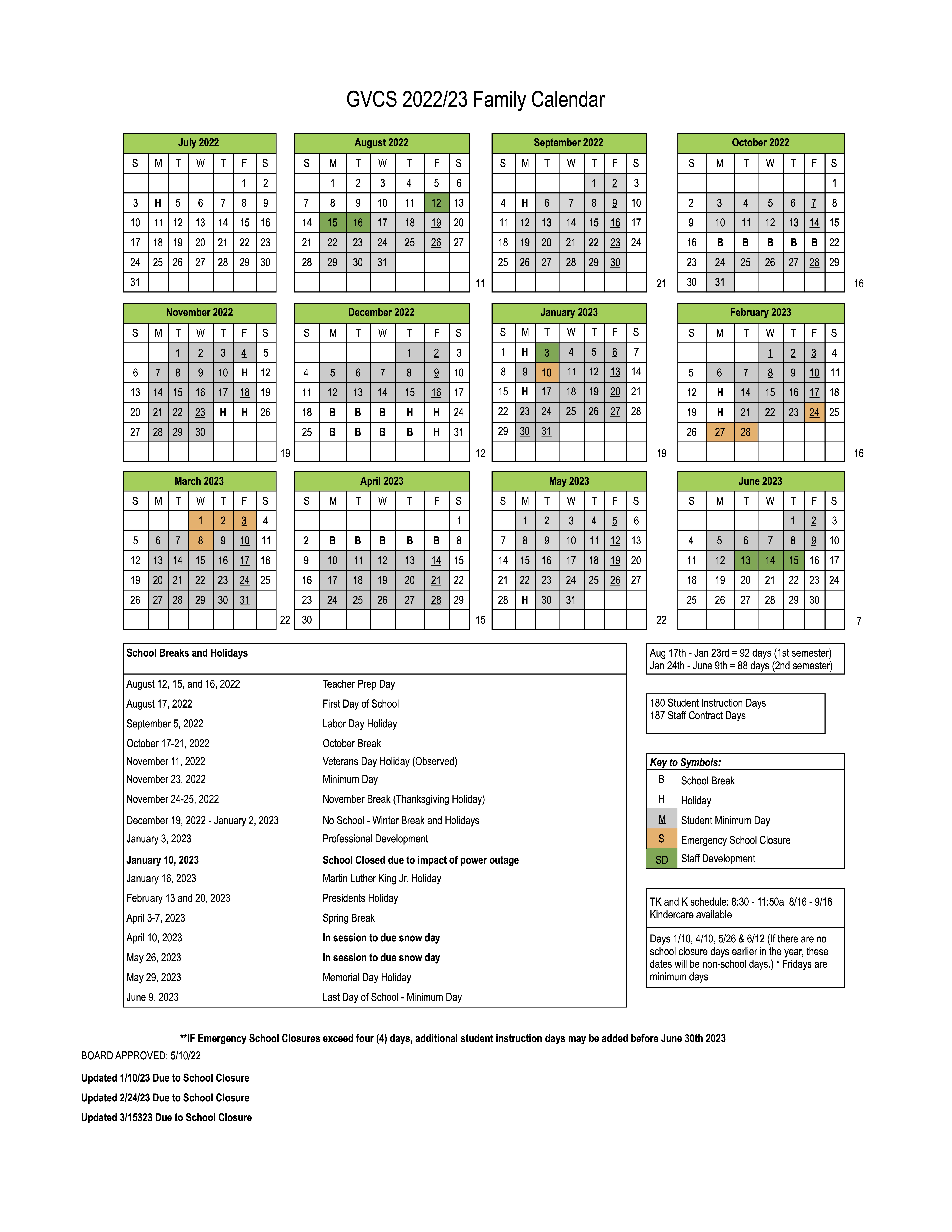 22/23 Calendar